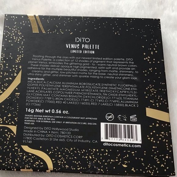 DITO VENUS PALETTE LIMITED EDITION - Picture 10 of 10